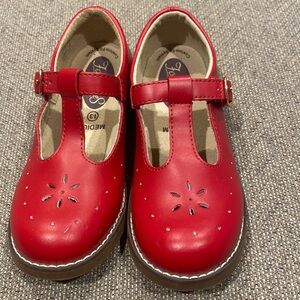 FootMates Classic Red Dress Shoes for Kids